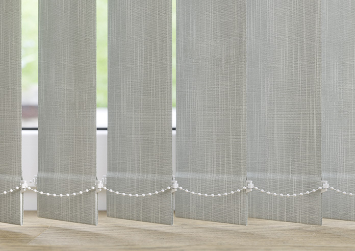Brindisi, Silver - Vertical Blind Slats - Image 3